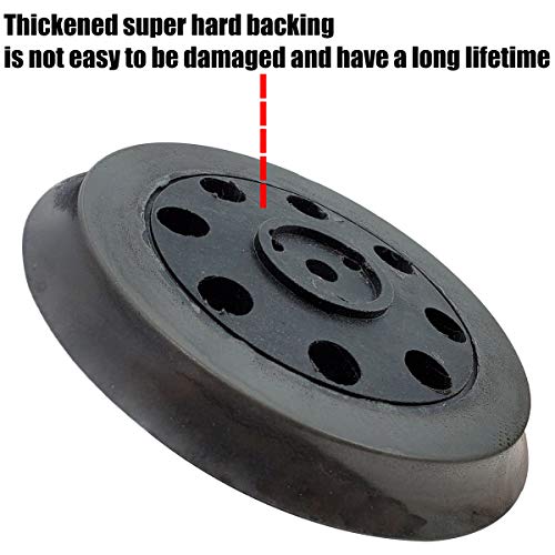 Tockrop 5-Inch Hook and Loop Replacement Backing Pad for Bosch RS032 & RS031 - Work with Bosch Sander Models 1295DP, 1295D, 1295DH, 1295DVS, 3107DVS, 3725DVS and 3725DEVS - Image 4