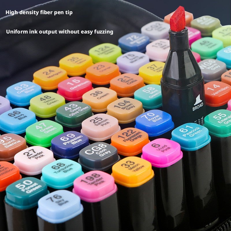 Alcohol Marker Set - Multiple Colors - Image 2