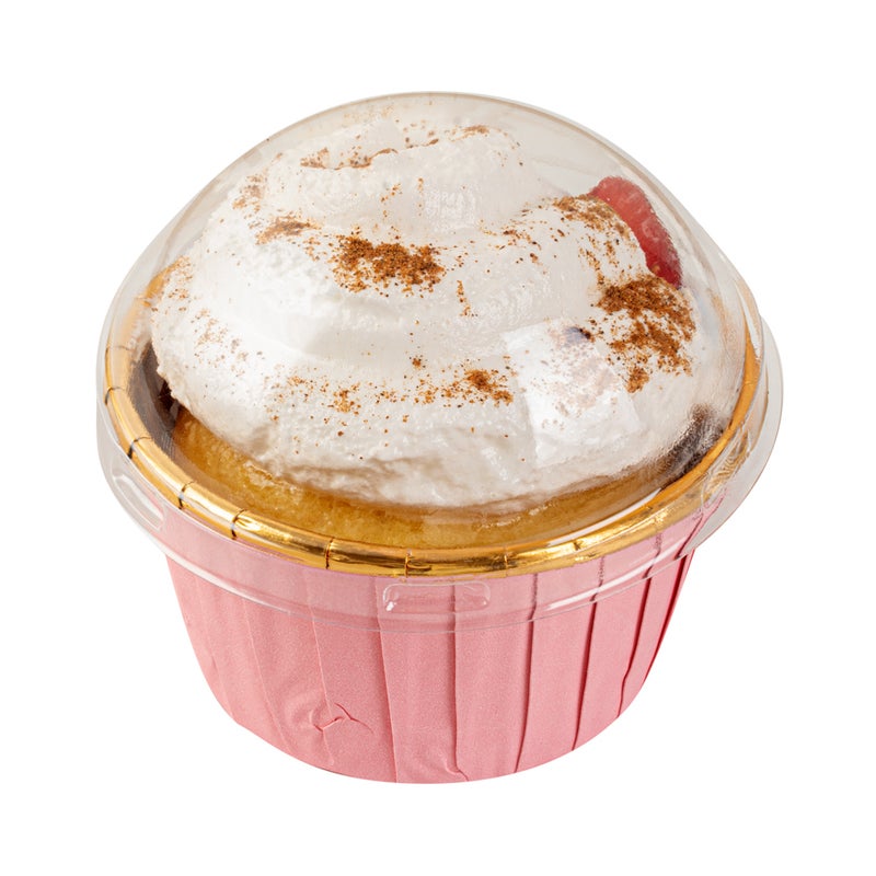 Restaurantware-LIDS ONLY: Panificio 2.7 x 1.5 Inch Baking Lids, 500 Sturdy Plastic Baking Lids - Cups Sold Separately, Greaseproof, Clear Plastic Tin Lids, Fit 3.5 Ounce Foil Cups, For Bakeries - Image 1