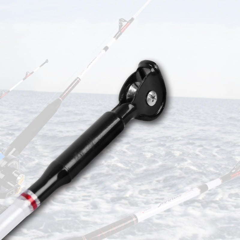 Fiblink Trolling Rod Saltwater Deep Dropper Big Game Rod Conventional Boat Roller Rod Carbon Fishing Pole (2 Pieces - 5'6" - 30-50lbs) - Image 5