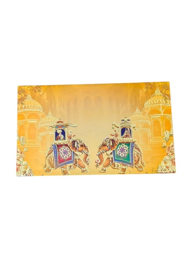 KOOGLY Premium Design Money and Shagun Envelopes for Wedding,Birthday,Gifting |Velvet Feel | Multicolor|Pack of 10| - Image 4