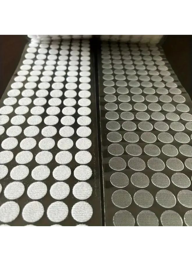 90 Pcs White Self Adhesive Hook And Loop Dots Strong Sticker For Classroom Office Home - Image 5