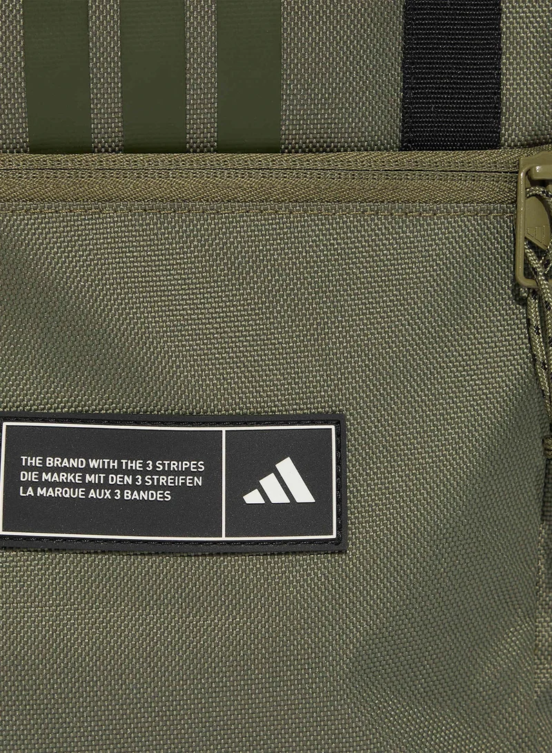 Adidas OLISTR/BLACK 3 Stripes Flap Backpack  | Best Price UAE