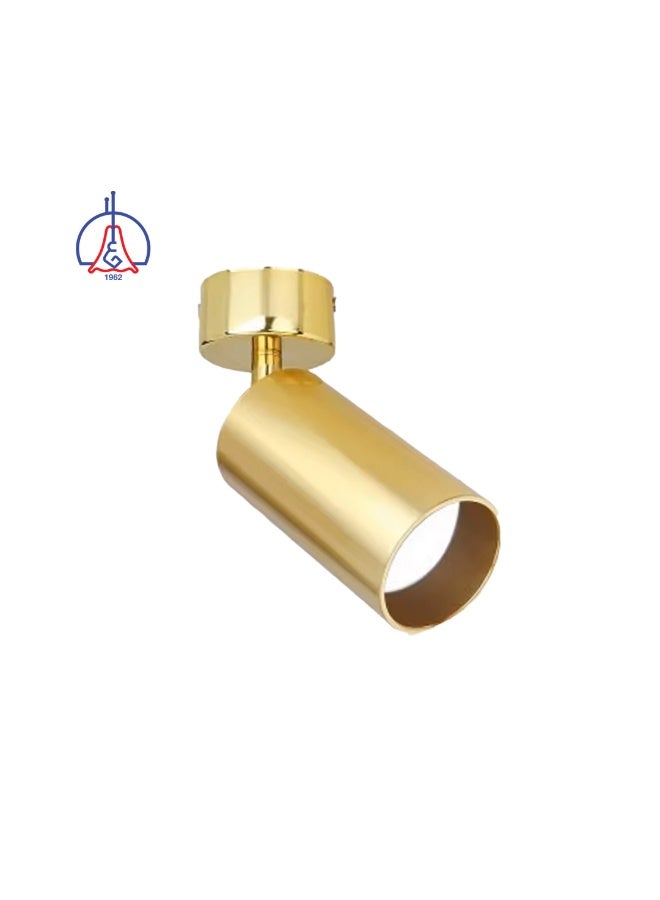 AL SALHIYA LIGHTING Indoor  Spotlight With GU10  Bulb  DB-19  Warm White - Gold - Image 3