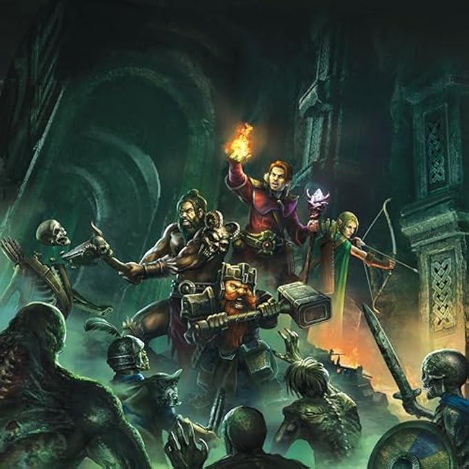 Mantic Dungeon Saga Origins Core Game  Cooperative Fantasy Miniatures Board Game for 15 Players 45 Quests 26 Detailed Miniatures  Epic DungeonCrawling Adventure by Mantic Games - Image 3