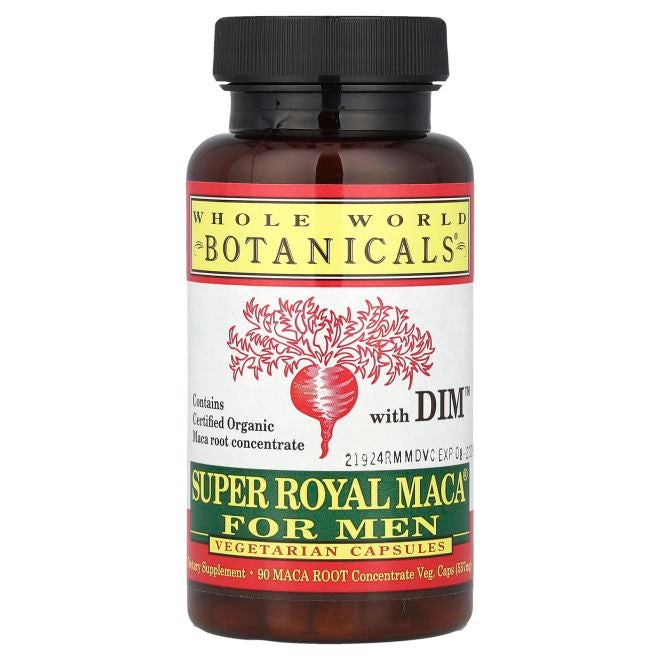 Whole World Botanicals Super Royal Maca® For Men 90 VegCaps - Image 1