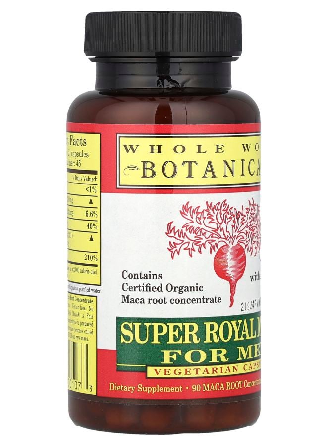 Whole World Botanicals Super Royal Maca® For Men 90 VegCaps - Image 2