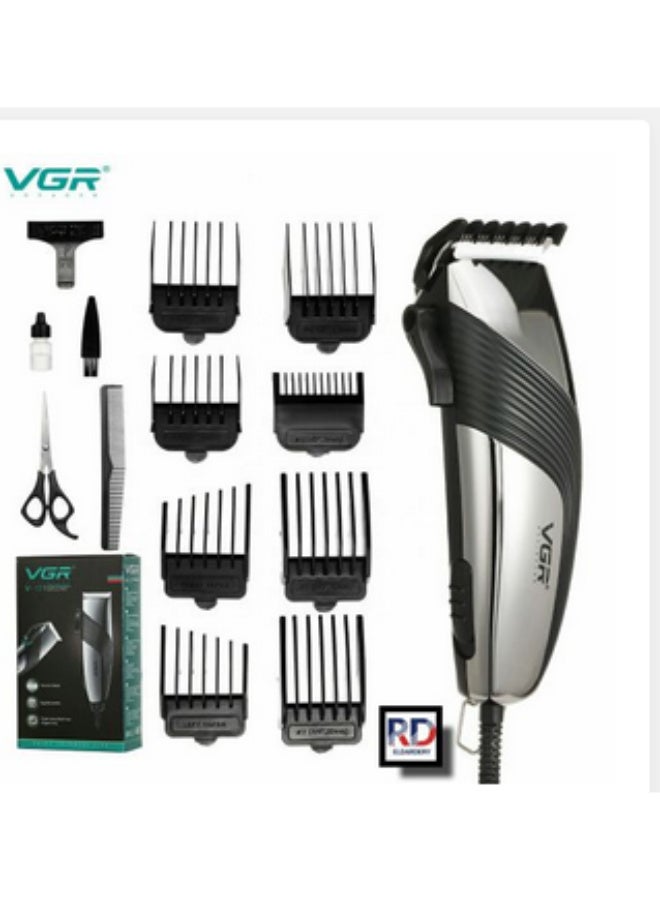 VGR 121 Electric Hair & Beard Trimmer – USB Fast Charging, Stainless Steel Blades, Lightweight & Easy to Use - Image 1