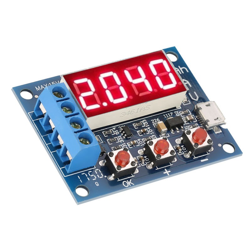 1.2-12V 18650 Li ion Lead acid Battery Capacity Meter Discharge Tester Analyzer - Image 5