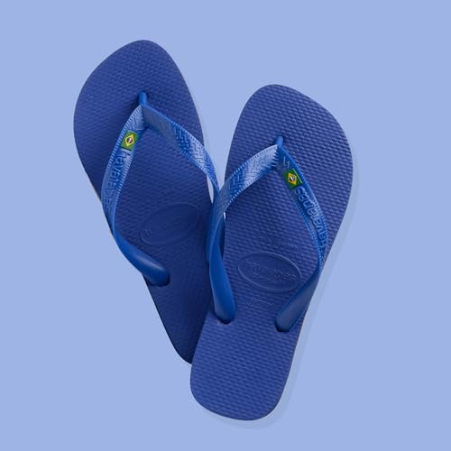 Havaianas Unisex Brasil, Marine Blue, 2, Marine Blue, 1/2 UK - Image 3