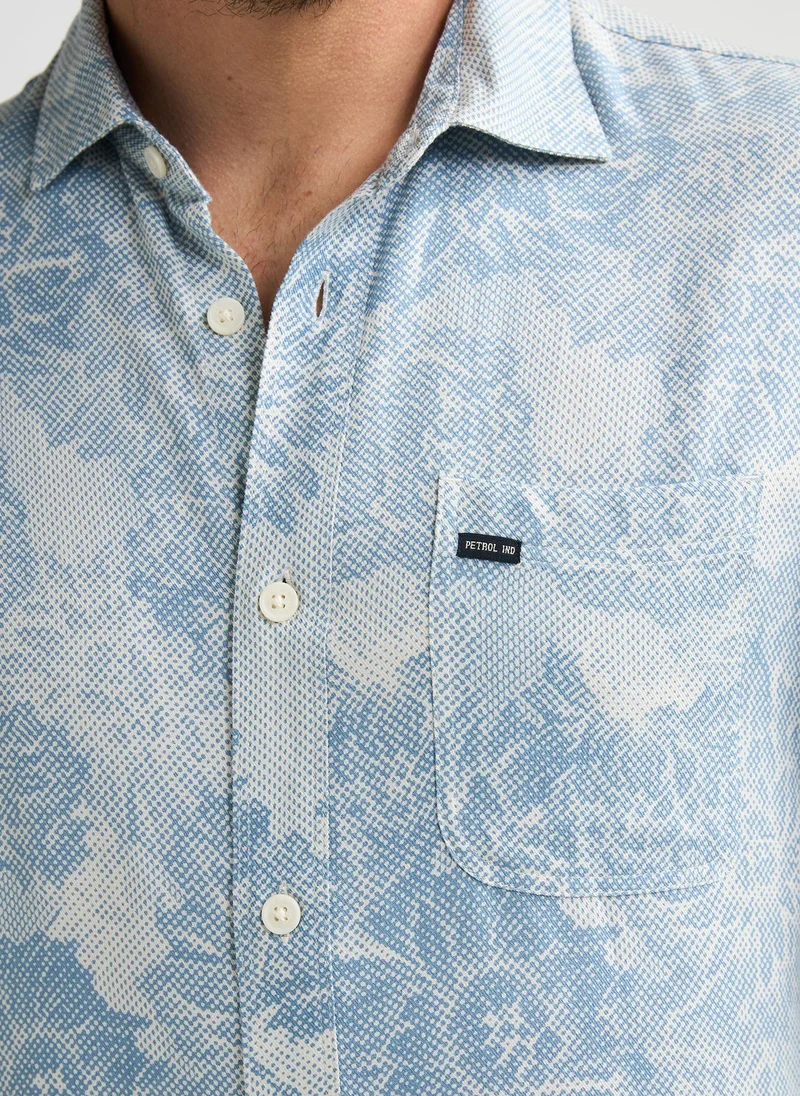 Petrol Industries  Men Shirt Short Sleeve AOP for Men | Best Price UAE