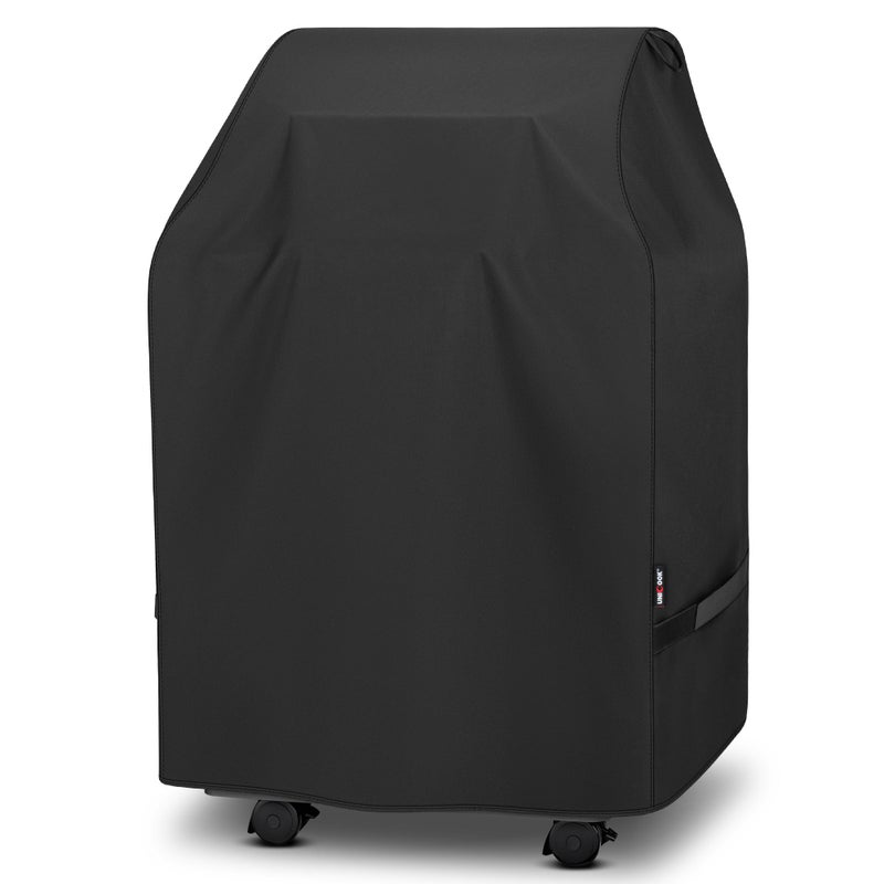 Unicook 2 Burner Grill Cover 32 Inch, Outdoor Small BBQ Cover with Side Handles and Straps, Heavy Duty Waterproof, Compatible for Weber Char-Broil Nexgrill Gas Grills with Collapsed Side Tables - Image 1