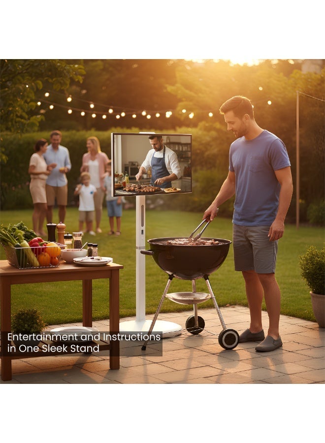 Aztech 32 Inch FHD Interactive Smart Display 13MP AI Camera 8GB RAM 128GB Android 13 Smart Board Touch Screen Monitor with WiFi Screen Share, Built-in Camera & Speaker Office Meeting Display, Online Conference Screen, Classroom Teaching Board, Portable Monitor Alternative, Computer Monitor Screen, Smart Display Panel for Business Presentation, Video Calls, PC Monitor Setup, Monitor Screen for Office, Home Learning & Collaboration - Image 4