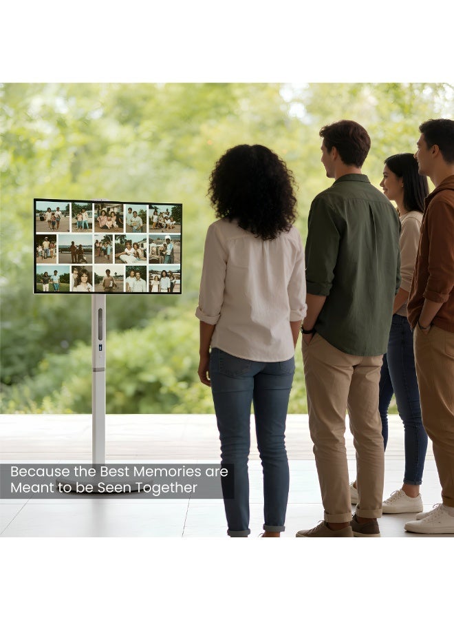 Aztech 32 Inch FHD Interactive Smart Display 13MP AI Camera 8GB RAM 128GB Android 13 Smart Board Touch Screen Monitor with WiFi Screen Share, Built-in Camera & Speaker Office Meeting Display, Online Conference Screen, Classroom Teaching Board, Portable Monitor Alternative, Computer Monitor Screen, Smart Display Panel for Business Presentation, Video Calls, PC Monitor Setup, Monitor Screen for Office, Home Learning & Collaboration - Image 5