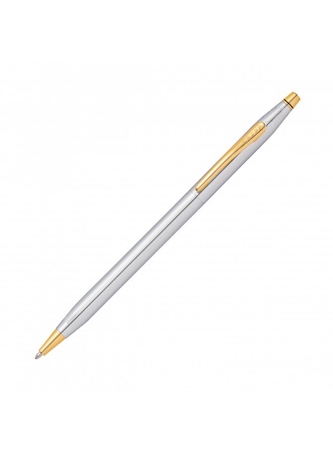 Cross Classic Century Refillable Ballpoint Pen, Medium Ballpen, Includes Luxury Gift Box - Medalist Chrome - Image 1
