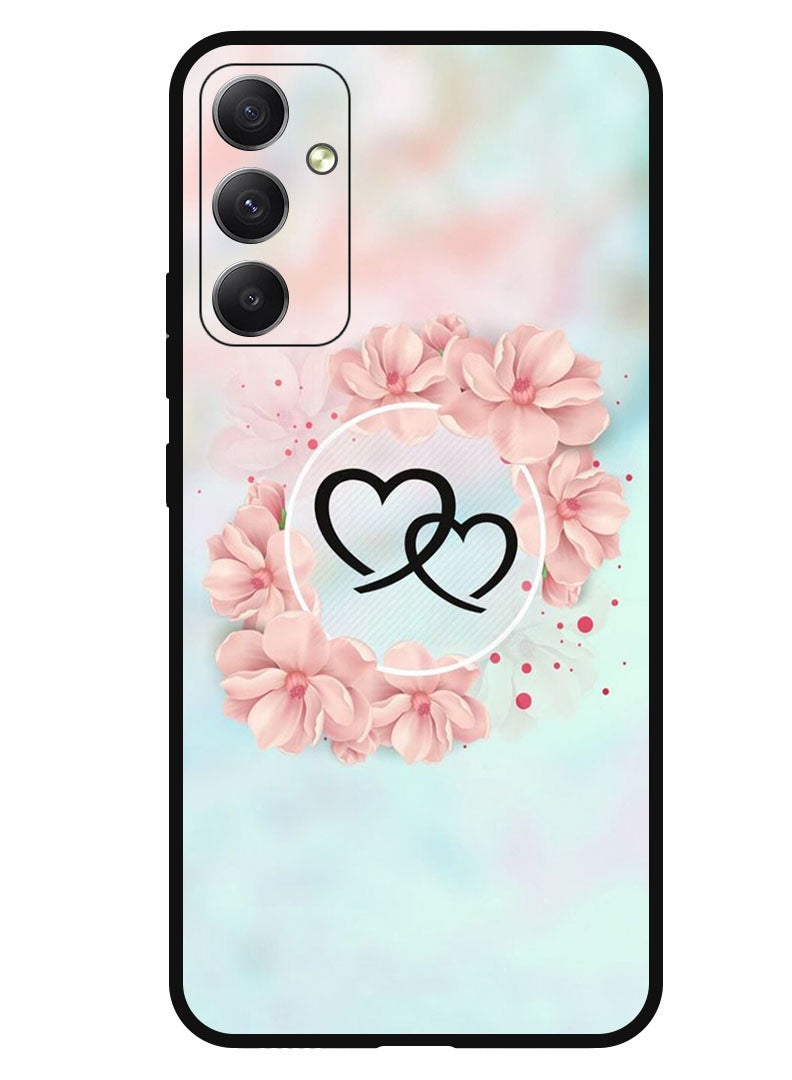 Theodor Protective Case Anti Scratch Shock Proof Bumper Cover For Samsung Galaxy M14 Hearts - Image 1