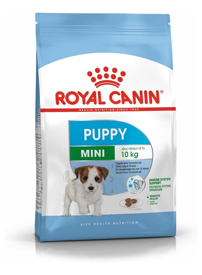 Royal Canin Mini Puppy Dogs Dry Food Supports Brain Development, Immune Support, and Digestive Health 4 Kg - Image 1