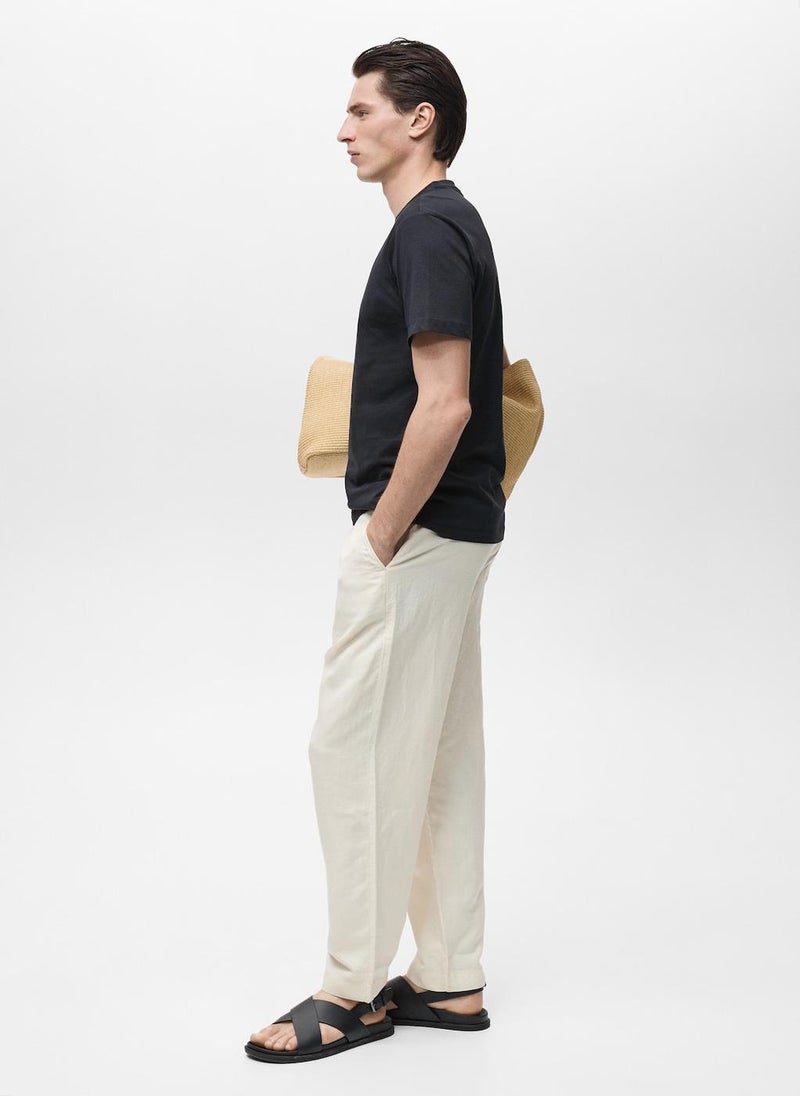 Mango Man Slim-Fit T-Shirt  - Image 3