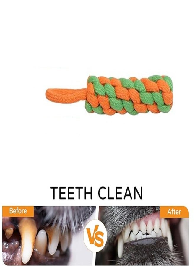 KittuPet Durable Cotton Mix Chewable Corn Stick Rope Teething Playing Toy for Puppies, Kittens, and Medium Dogs - Image 4