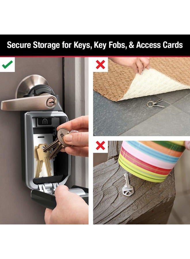 Master Lock 5420D Set Your Own Combination Portable Lock Box with Adjustable Shackle, 6 Key Capacity - Image 4