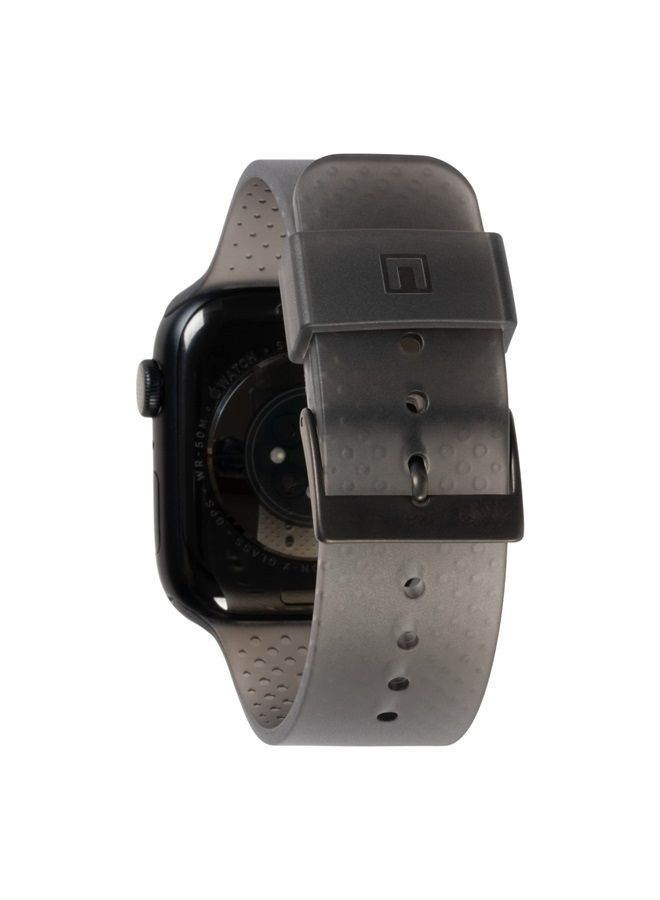 Urban Armor Gear [U by UAG Compatible with Apple Watch Band 49/45/44/42mm for iWatch Series Ultra/SE 2/8/1-7/SE Lucent Ash, Slim Soft Antimicrobial Adjustable Replacement Strap  - Image 5