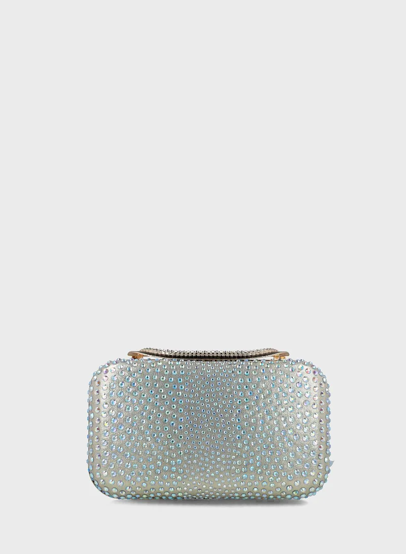 MENBUR Magnet Lock Clutch Bag