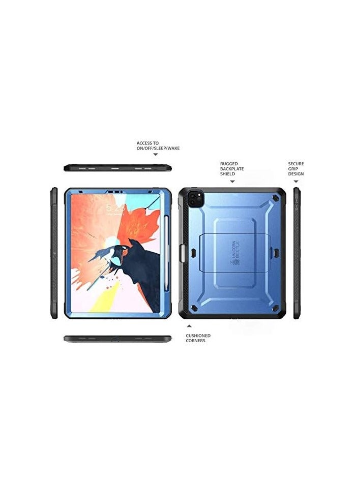 SupCase SUPCASE [Unicorn Beetle Pro] Case Designed for iPad Pro 11 Inch 2020 Full Body Case (with Pencil slot version) with built-in Screen Protector - Tilt - Image 4