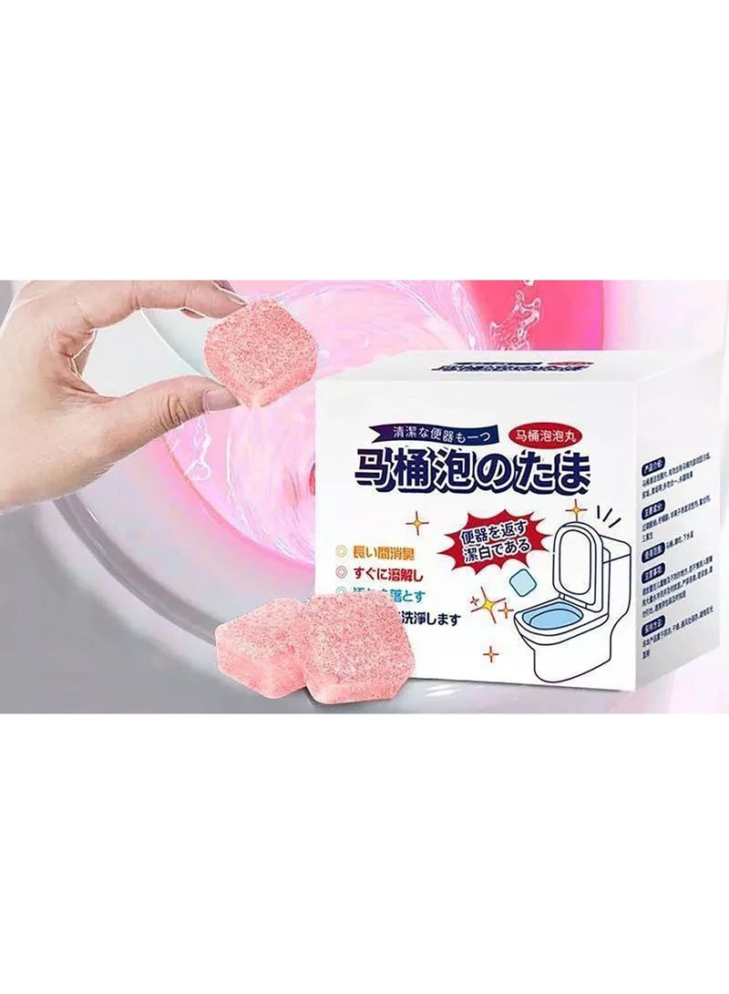 Effervescent toilet cleaning tablets – for deep cleaning, odor and stain removal, with long-lasting fragrance. - Image 2
