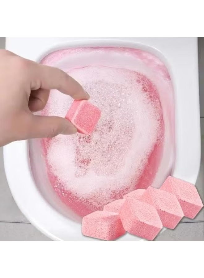 Effervescent toilet cleaning tablets – for deep cleaning, odor and stain removal, with long-lasting fragrance. - Image 1