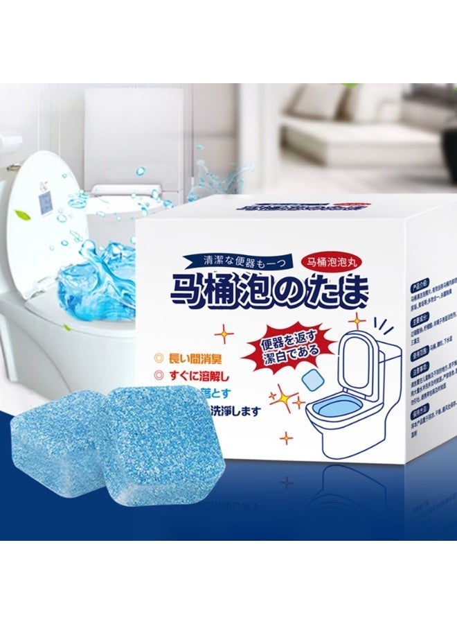 Effervescent toilet cleaning tablets – for deep cleaning, odor and stain removal, with long-lasting fragrance. - Image 3