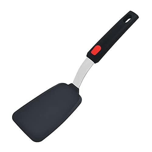 P-Plus International Pancake Spatula Silicone Turner for Nonstick Cookware. Flexible Extra Wide Spatula for Pancake, Egg and Omelette. Large Pancake Flipper. Heat Resistant for Kitchen ((P) Pack of 1) - Image 2