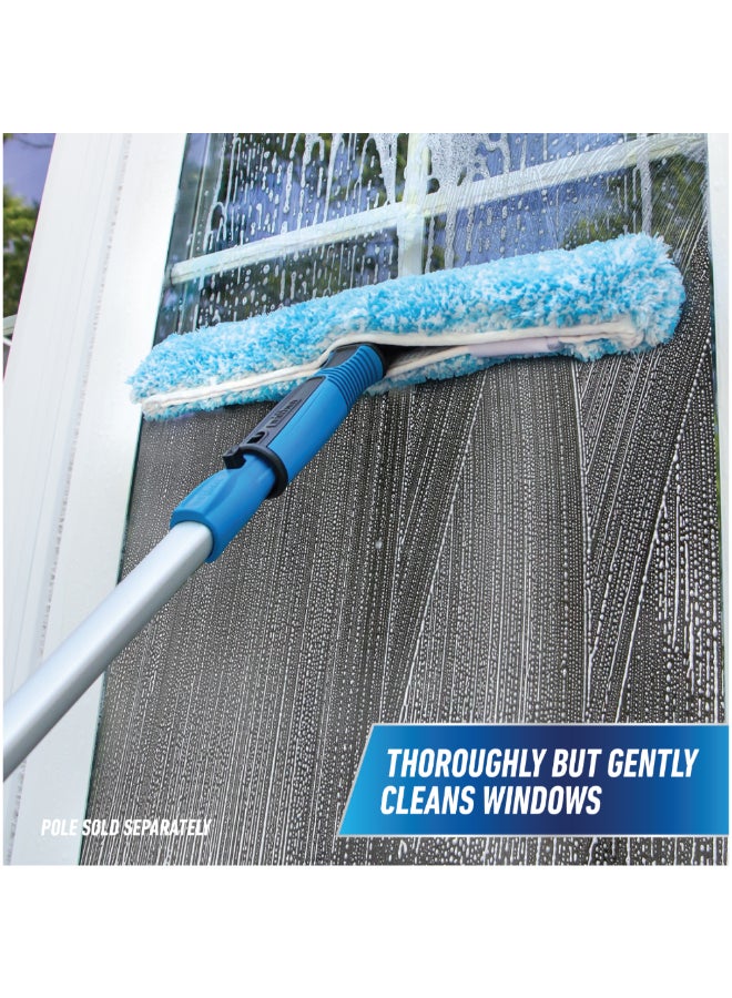 أنجر طقم أدوات احترافية لتنظيف النوافذ لا تترك علامات أزرق وفضي 4 x 38 x 116.33 سم 988900 - Image 2