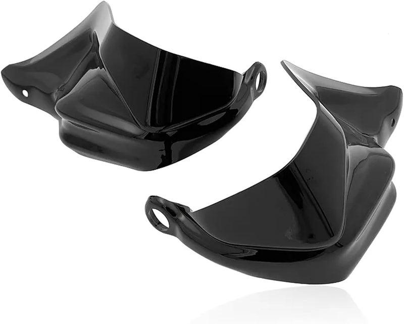 QASULER Motorcycle Hand Guards - Light Smoke - Image 3