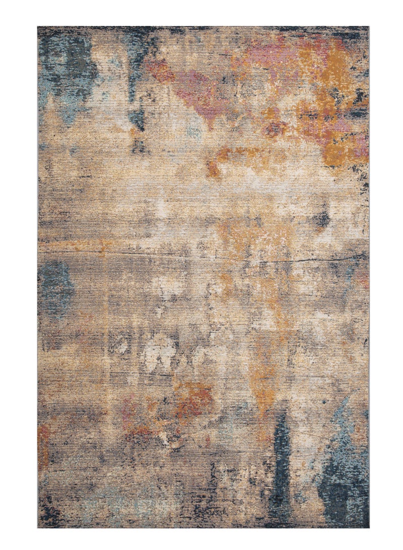 لوفت باتيك، سجادة خارجية، سجادة أريكة، سجادة معيشة، مقاس 160×235 سم، قماش، متعدد الألوان، صنع في مصر-1093X-Q1 - Image 2