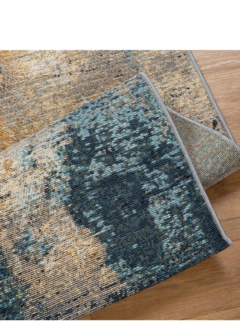 لوفت باتيك، سجادة خارجية، سجادة أريكة، سجادة معيشة، مقاس 160×235 سم، قماش، متعدد الألوان، صنع في مصر-1093X-Q1 - Image 3
