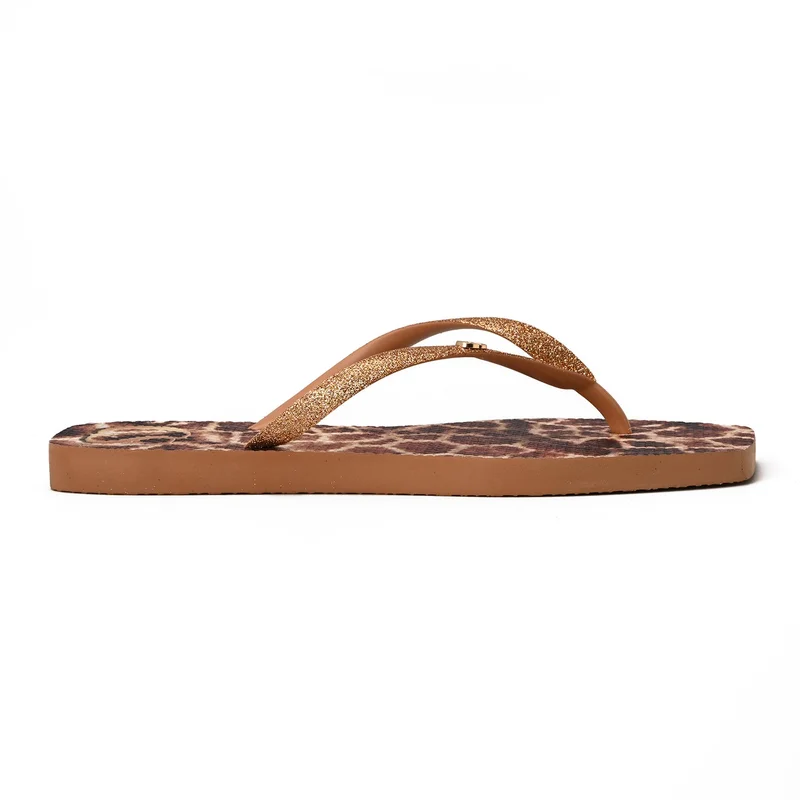 Printed Flip-Flop CS Tan