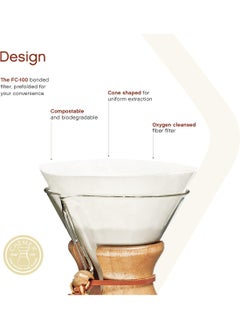 Chemex Chemex Bonded Filter - Circle - 100 ct - Exclusive Packaging  - Image 4