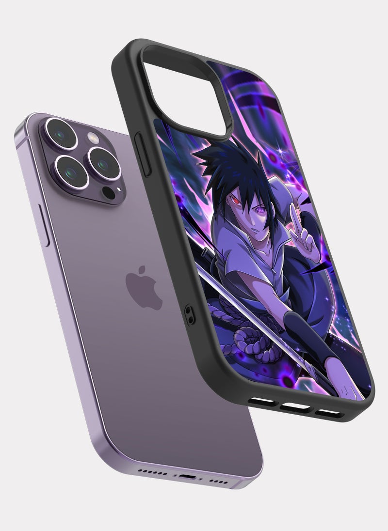 PXLAAT iPhone 14 Pro Max case cover Naruto Sasuke - Image 2