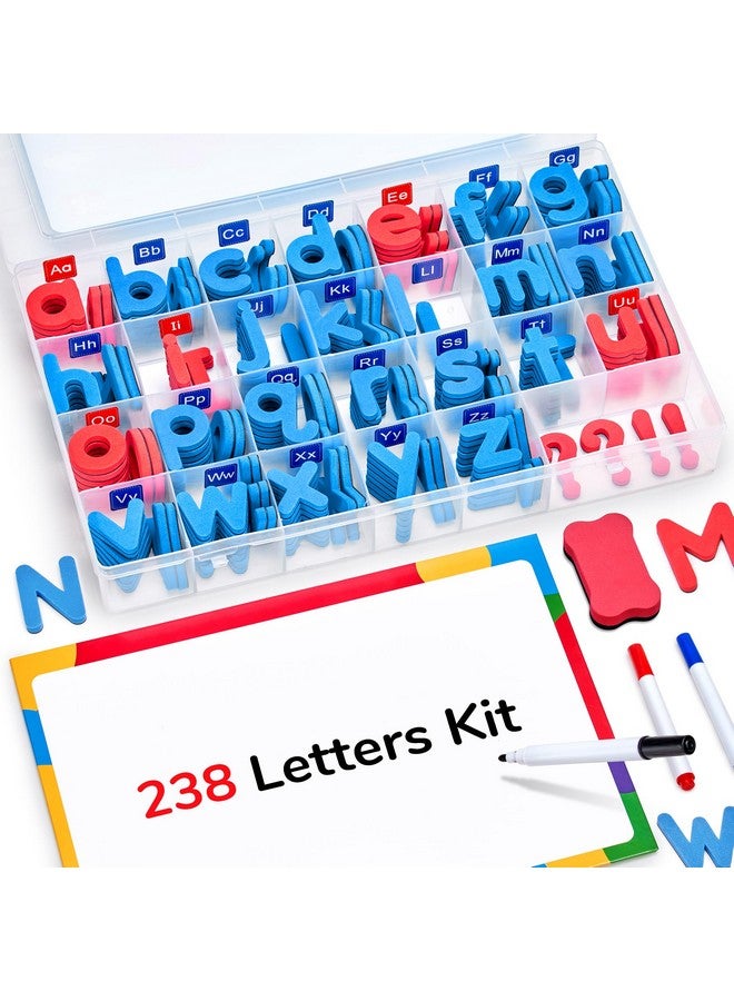 Gamenote Classroom Magnetic Letters Kit 238 Pcs With Double-Side Magnet ...