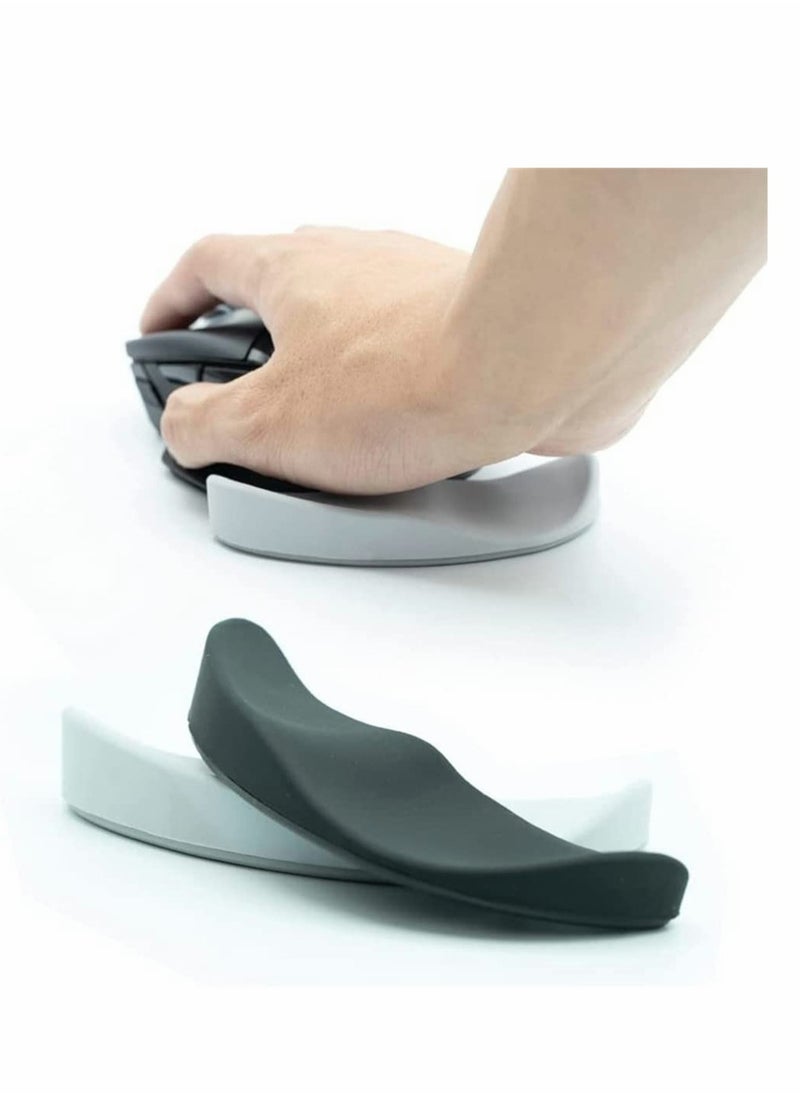 KASTWAVE - 2 Pieces Ergonomic Gliding Palm Rest, Smooth Glide, Soft Cooling Material, Sliding Wrist Pad That Moves with Your Mouse - Image 1