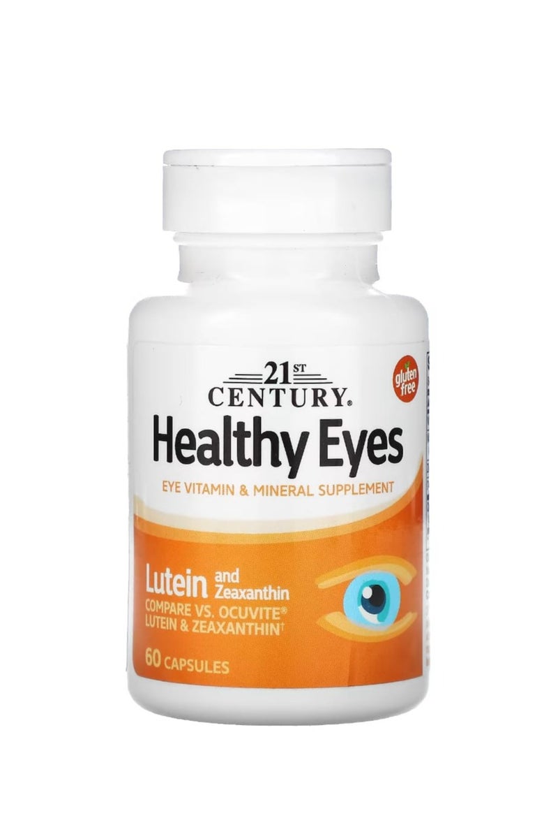 21st Century Eye Health Lutein & Zeaxanthin 60 Capsules - Image 1