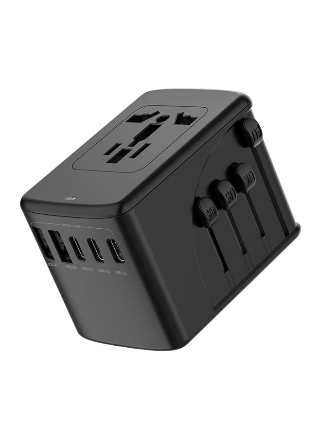 XiuWoo Global Universal Travel Charger - 2A with 3 Type-C Ports Adapter  - Image 1