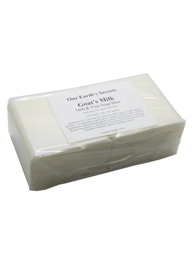 Our Earth's Secrets - Goats Milk - 2 Lbs Melt and Pour Soap Base - Image 1