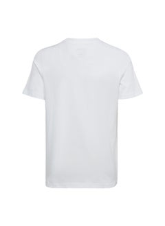 Adidas تي شيرت قطني بشعار كبير للجنسين من Essentials  - Image 3
