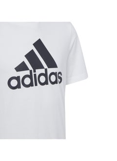Adidas تي شيرت قطني بشعار كبير للجنسين من Essentials  - Image 4