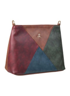 Mochi Mochi Women Brown Zip Top Sling Bag (66-7355)  - Image 5