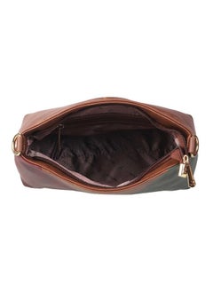 Mochi Mochi Women Brown Zip Top Sling Bag (66-7355)  - Image 2