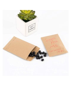 Y&D 100 Pack Kraft Coin Envelopes, Small Parts Envelopes Seed Stamps Storage Packets for Home Garden, Office or Wedding Gift(3.23"×4.53")  - Image 2