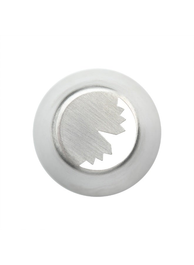 Restaurantware Russian Piping Tip, 1 Petal Cake Decor Piping Tip - #31, Corrosion-Resistant, Stainless Steel Decorating Tip For Frosting, Dishwashable, Decorate Cupcakes, Cakes, or Cookies - Image 1