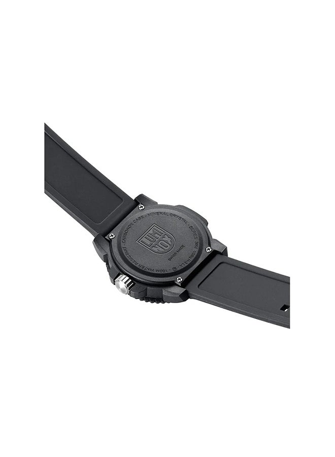 Luminox ساعة يد دائرية الشكل للجنسين من البولي يوريثين بقياس 43 مم X2.2059.1 - Image 3
